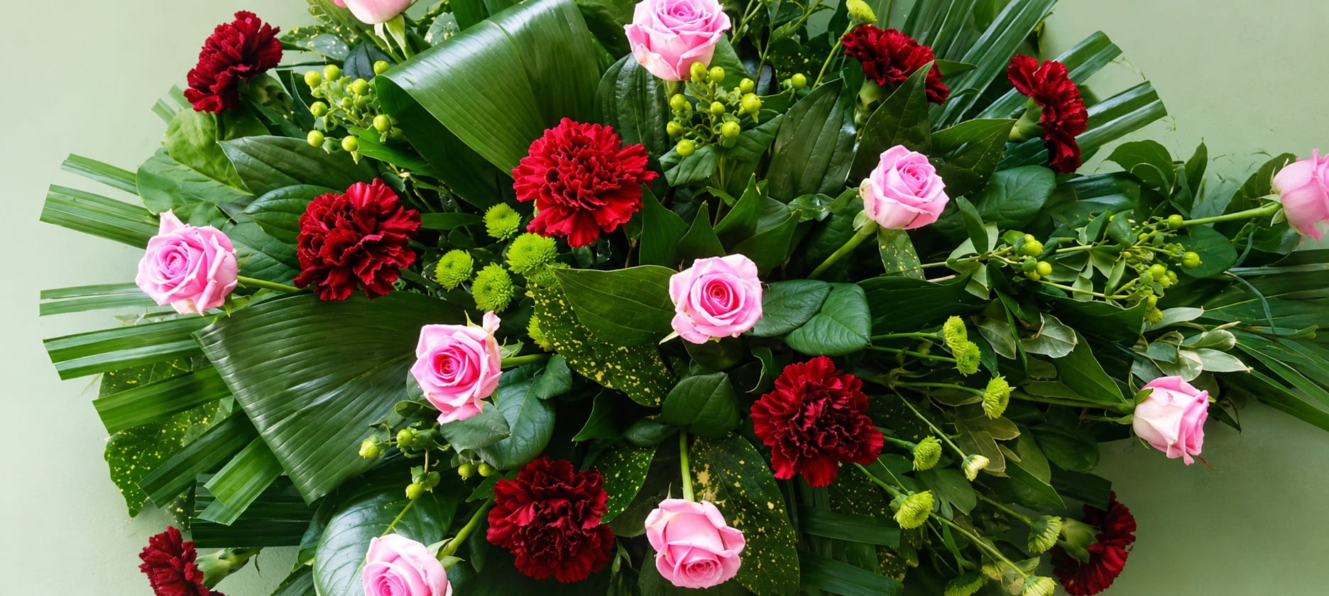 Funeral flowers from Poppies florist in Yeovil